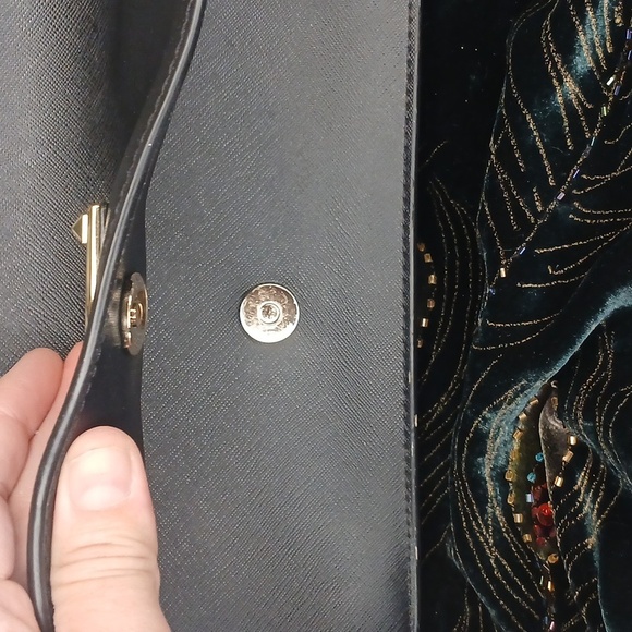 DKNY Black Crossbody Bag with Gold Hardware - Picture 10 of 17